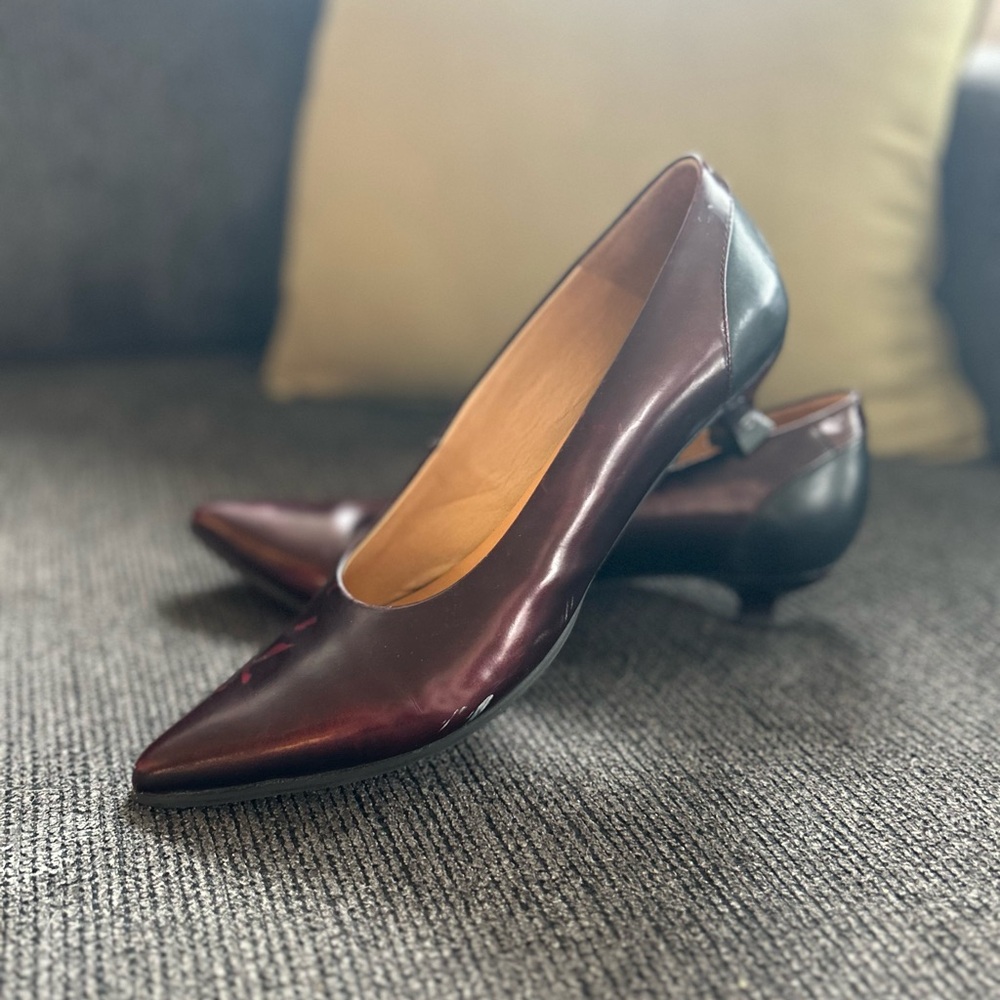 John Fluevog | Veda -Burgundy | Sz 8.5